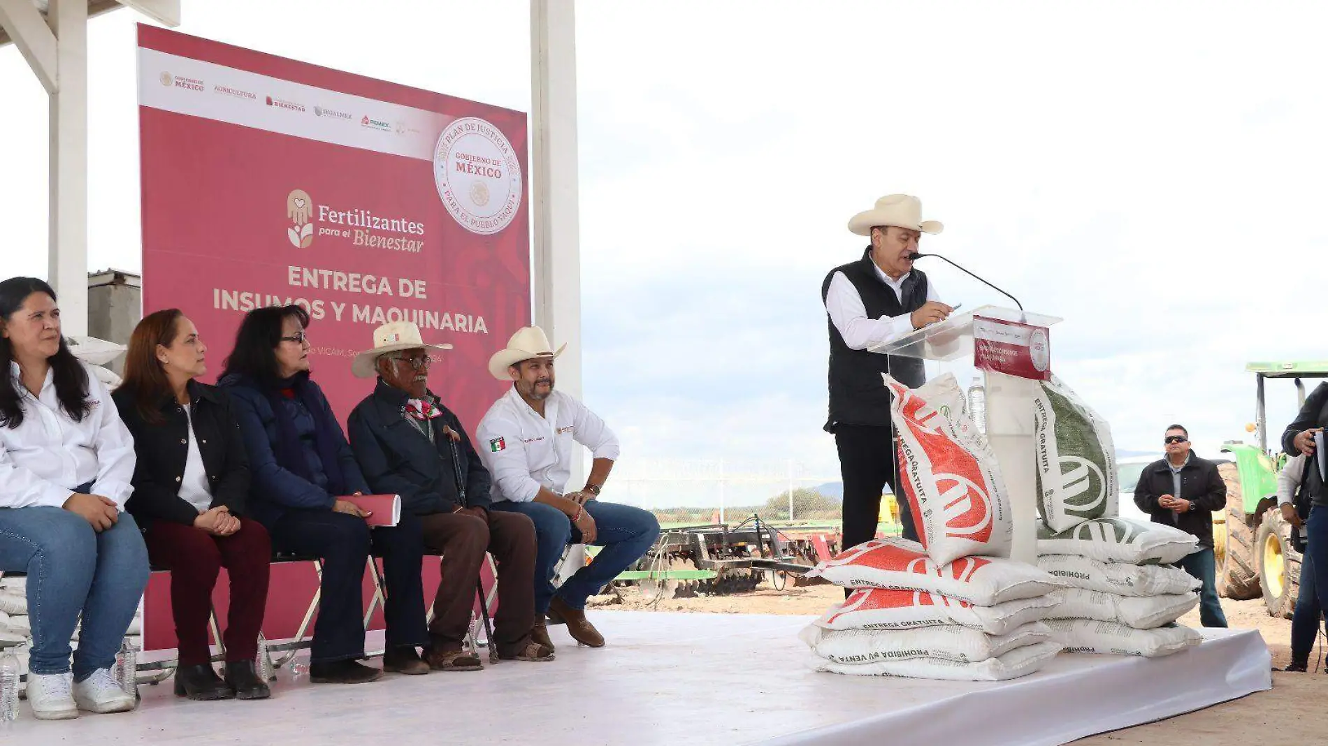 Arranca programa “Fertilizantes del Bienestar” en el Valle del Yaqui